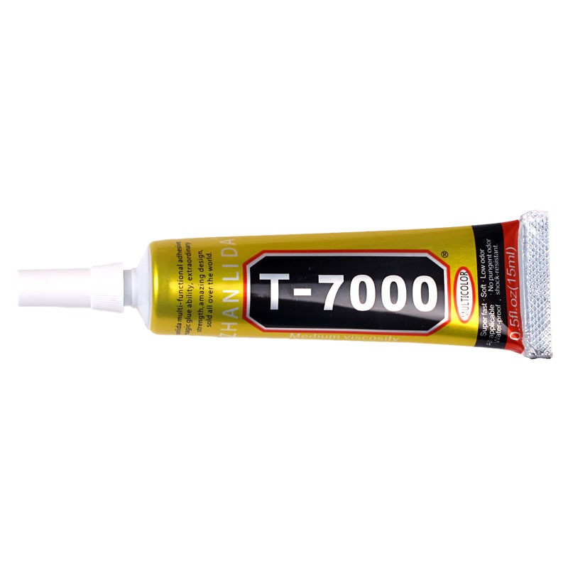 Pegamento adhesivo negro ZHANLIDA T7000 T-7000 15ml