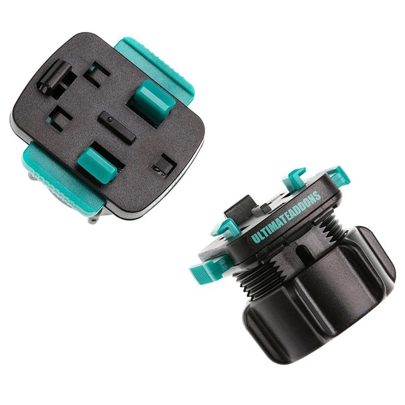 Adaptador hembra ULTIMATE ADDONS Quick Release de triple T a bola de 1" (25mm) (RAM-MOUNT)