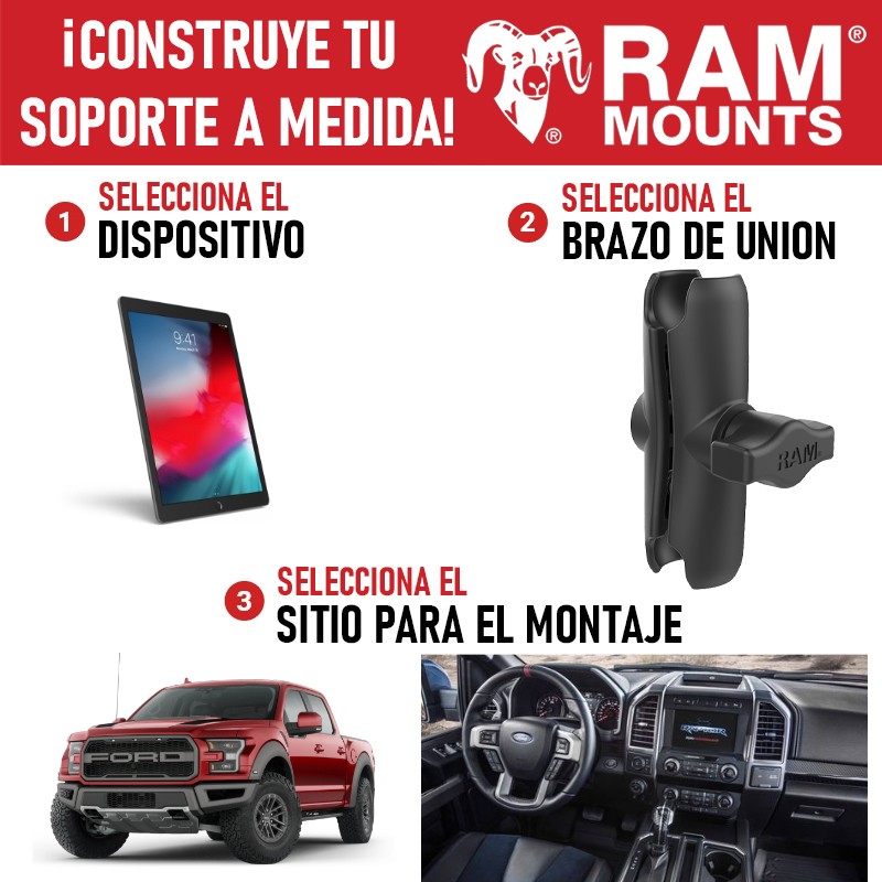 CONSTRUYE TU SOPORTE RAM A MEDIDA PARA GARMIN