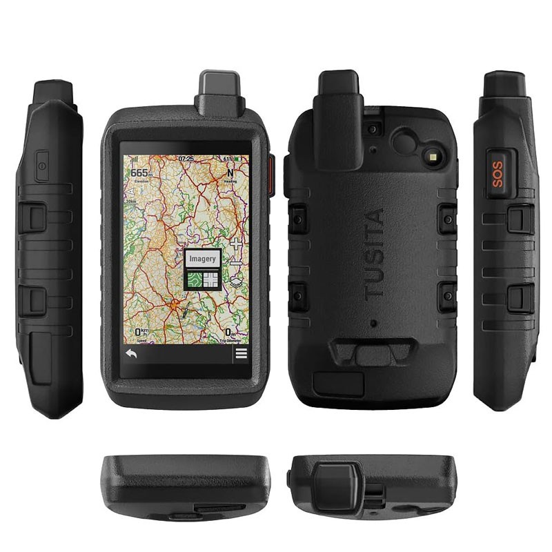 Funda Negra de silicona para GARMIN Montana 750i y Montana 700i