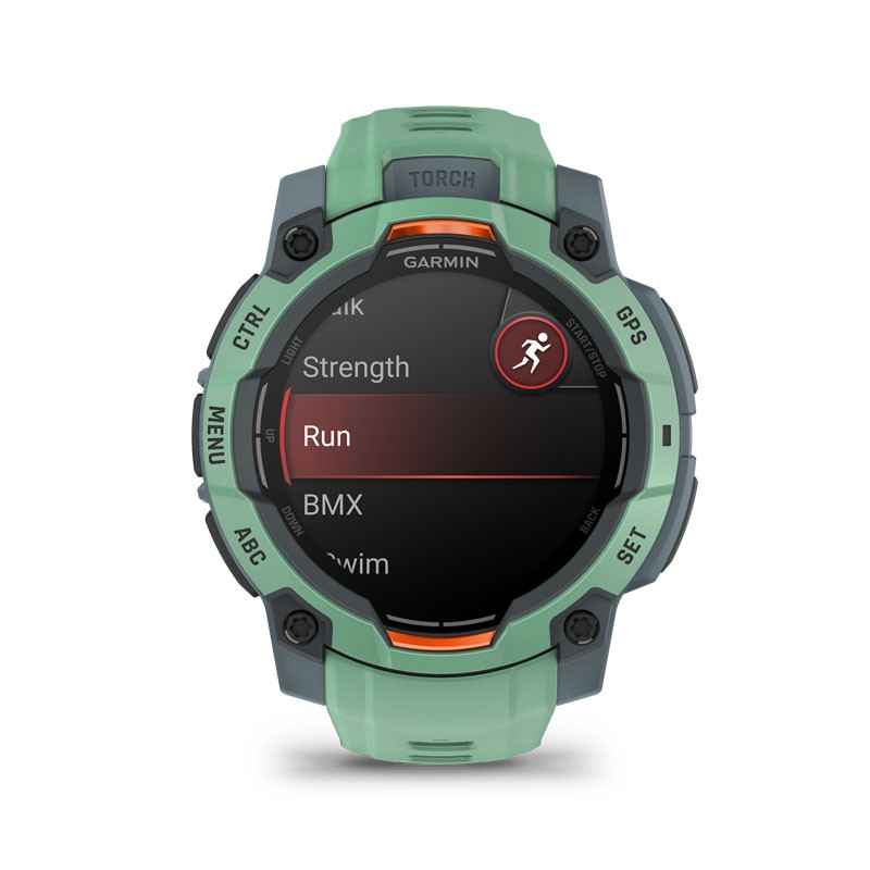 GARMIN Instinct 3 - 45mm AMOLED Negro con correa negra