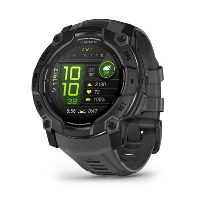 GARMIN Instinct 3 - 50mm AMOLED Negro con correa carbón