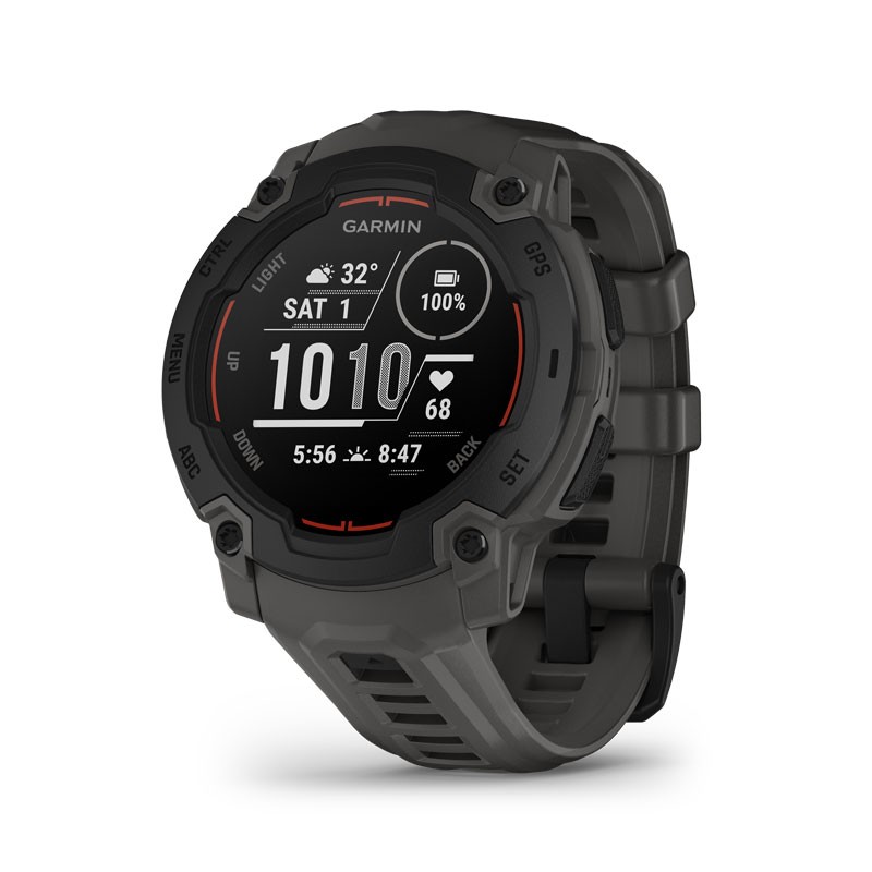 GARMIN Instinct E - 45mm Negro con correa carbón