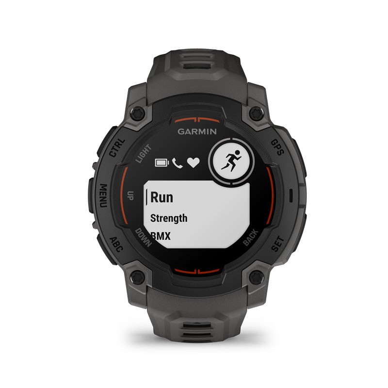 GARMIN Instinct E - 45mm Negro con correa carbón