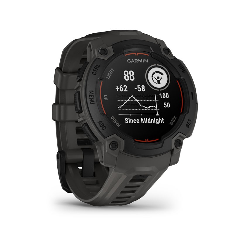 GARMIN Instinct E - 45mm Negro con correa carbón