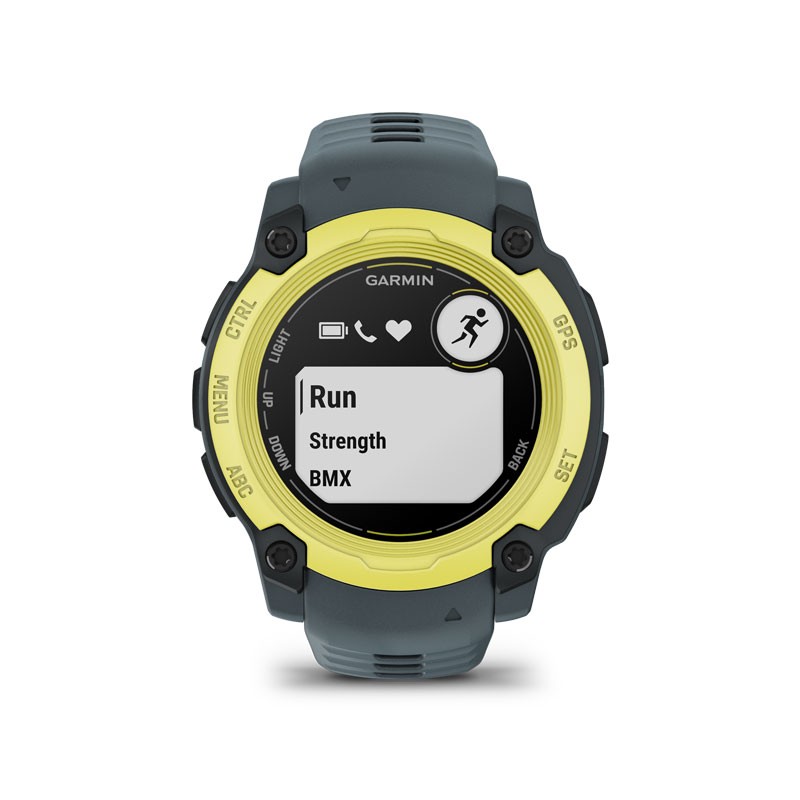 GARMIN Instinct E - 40mm Amarillo con correa gris