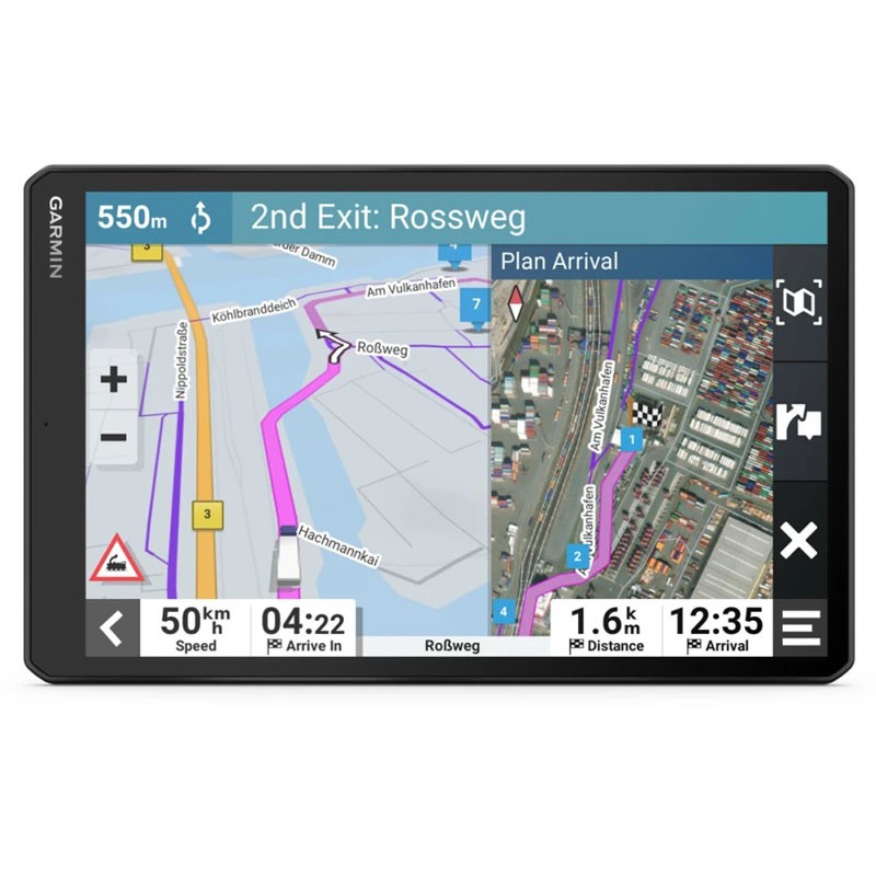 Navegador GARMIN Dezl LGV1020 EUROPA de 10" para camión/autocar, Bluetooth, Wi-Fi y Tráfico desde APP de Smartphone