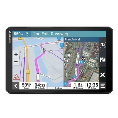 Navegador GARMIN Dezl LGV820 EUROPA de 8" para camión/autocar, Bluetooth, Wi-Fi y Tráfico desde APP de Smartphone